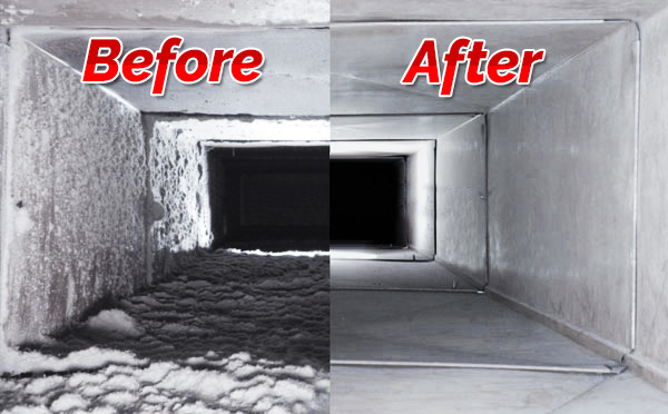 Duct Cleaning in Calgary, Cochrane Before and After